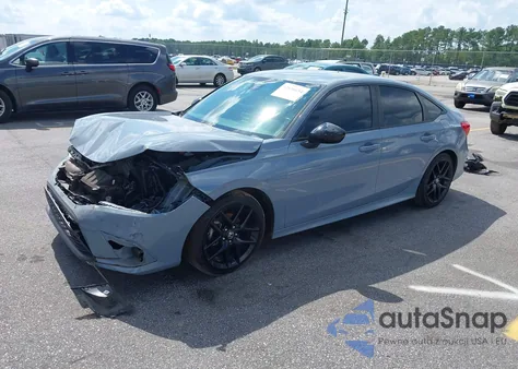 2022 Honda Civic Sport z USA, uszkodzony, nr VIN 2HGFE2F56NH530925
